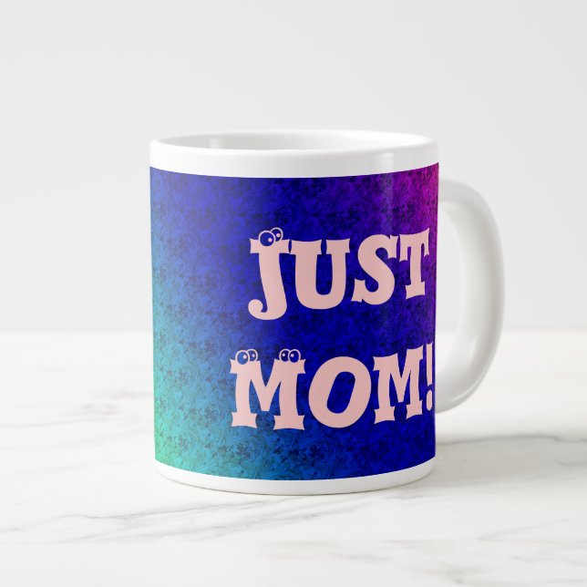 Caneca De Café Grande Apenas a Mãe Superstar (Frente Esquerda)