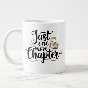 Caneca De Café Grande Apenas Mais Um Capítulo Extra Grande Mug - Excesso