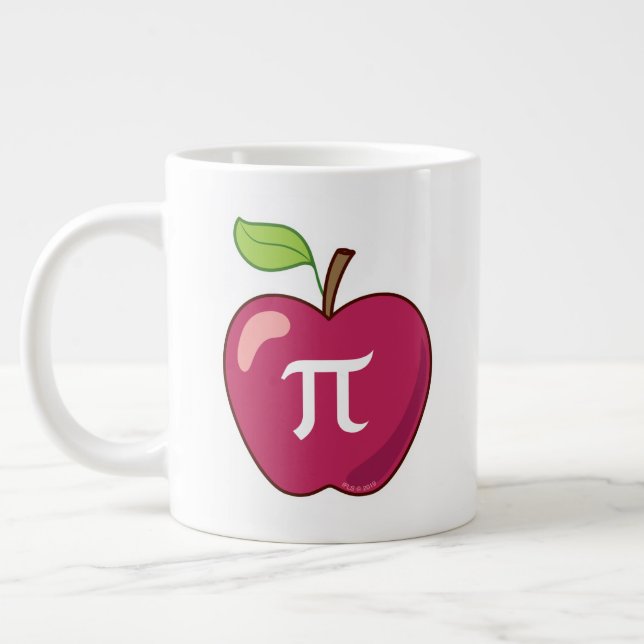 Caneca De Café Grande Apple Pi (Esquerda)
