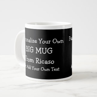 Caneca De Café Grande Apresentação personalizada do DIY personalizada