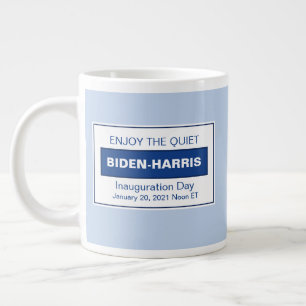Caneca De Café Grande Aproveite a Quiet Harris Inauguration 2025