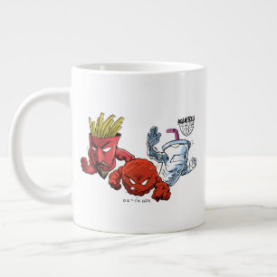 Caneca De Café Grande Aqua Teen Hunger Force Anime Graphic
