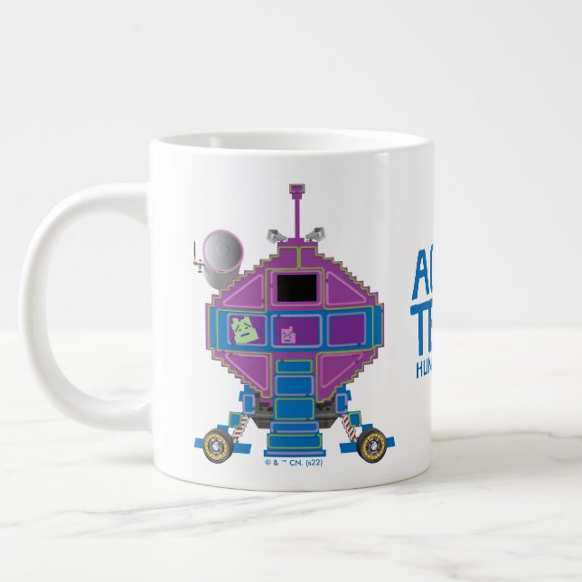 Caneca De Café Grande Aqua Teen Hunger Force Mooninites Car (Esquerda)