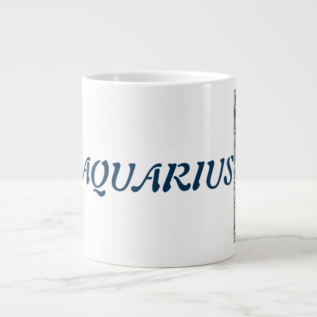 Caneca De Café Grande Aquário (Frente)