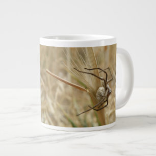 Caneca De Café Grande Aranha e Ovo Cama