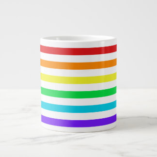 Caneca De Café Grande Arco-íris 2 Jumbo Mug