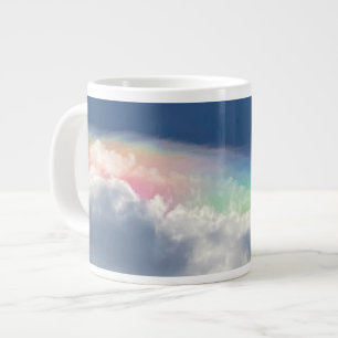Caneca De Café Grande Arco-Íris do Céu