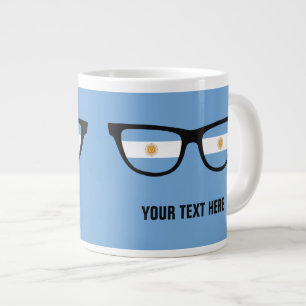 Caneca De Café Grande Argentina Shades personalizados