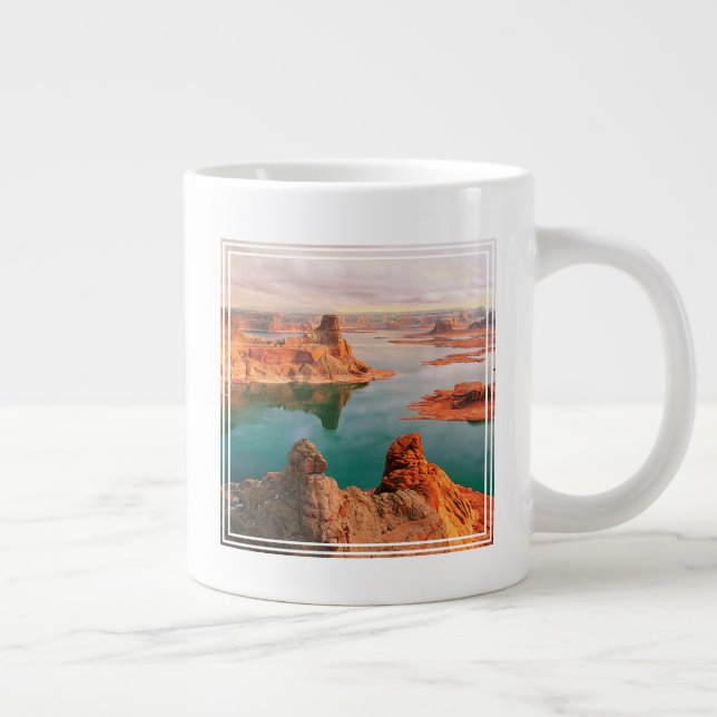 Caneca De Café Grande Arizona Lake Powell (Direita)