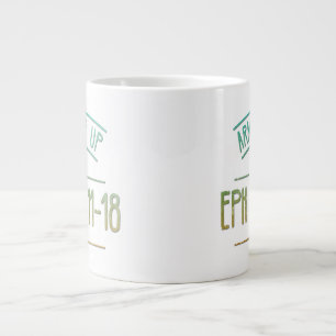 Caneca De Café Grande Armadura para Cima