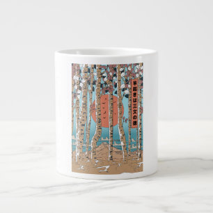 Caneca De Café Grande Arriser precoce ganha três medidas de sorte