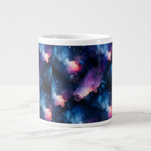 Caneca De Café Grande Arte de céu noturno de galáxia sonhadora