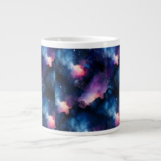 Caneca De Café Grande Arte de céu noturno de galáxia sonhadora