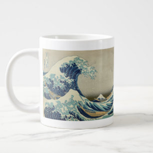 Caneca De Café Grande Arte Japonês Antigo, A Grande Onda por Hokusai