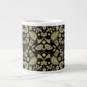 Caneca De Café Grande Arte Popular Eslovaca