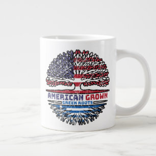 Caneca De Café Grande Árvore dos Estados Unidos da América grécia grega