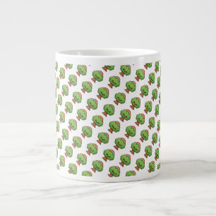 Caneca De Café Grande Árvore Kawaii Amigável