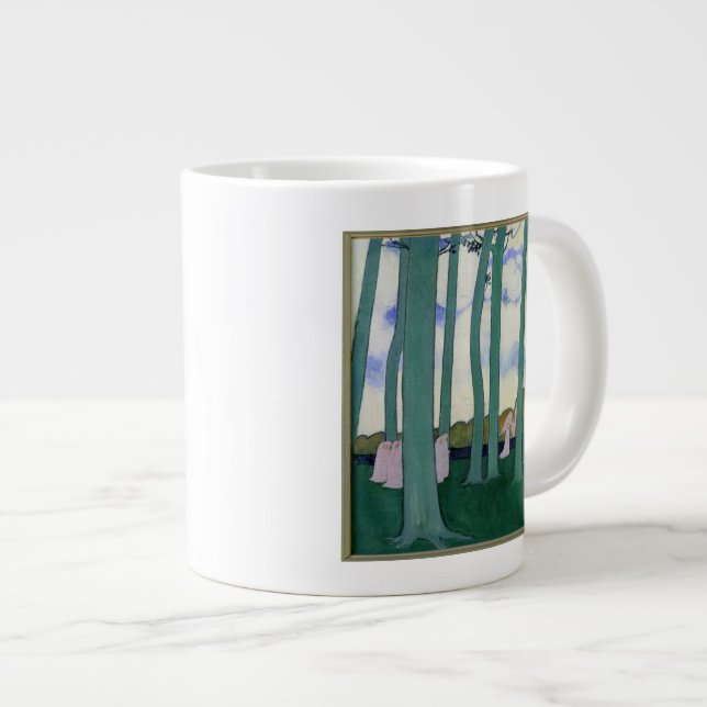 Caneca De Café Grande As Beeches em Kerdual, 1892 (Frente Esquerda)
