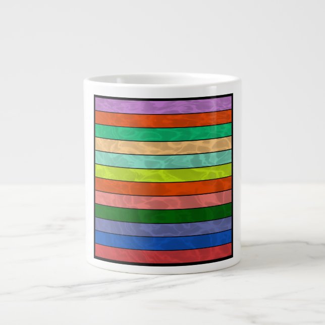 Caneca De Café Grande As Doze Fundações Mug (Frente)