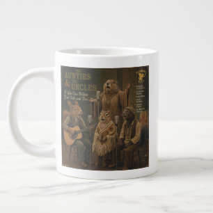 Caneca De Café Grande As Tias & os Tios: uma Paródia