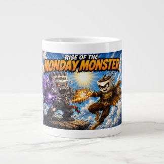 Caneca De Café Grande Ascensão do Monstro de Segunda – Executor de Espre