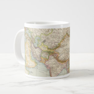 Caneca De Café Grande Asien - Mapa da Ásia