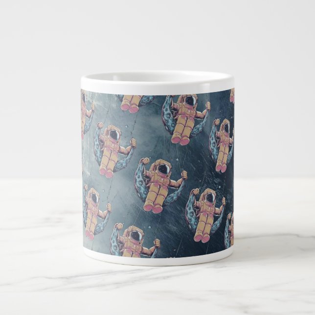 Caneca De Café Grande Astronauta (Frente)
