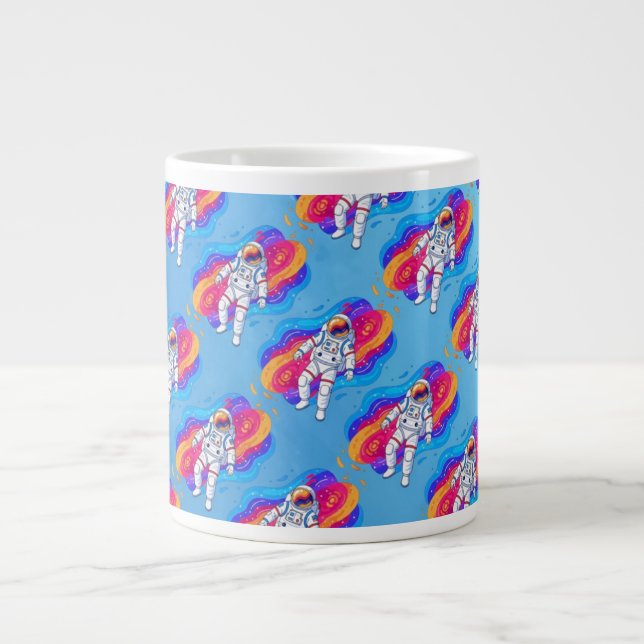 Caneca De Café Grande Astronauta (Frente)