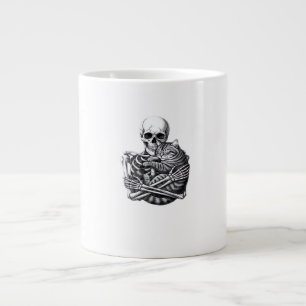 Caneca De Café Grande Até a morte nos faz clássicos e citar