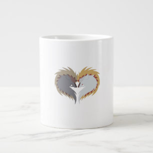Caneca De Café Grande Até a morte nos fazer parte - Kamunono Orugaron Es