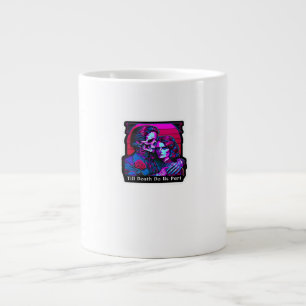 Caneca De Café Grande Até que a morte nos separe do clássico - Grim Reap