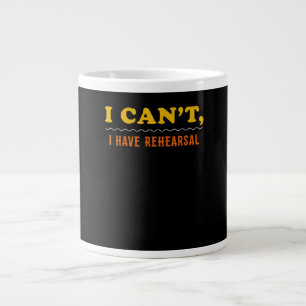Caneca De Café Grande Atriz Broadway Musical Drama Acter Men Act