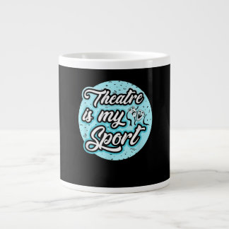 Caneca De Café Grande Atriz É Meu Drama Esportivo Atuando Amantes Da Bro