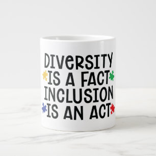 Caneca De Café Grande Autismo Jumbo Mug