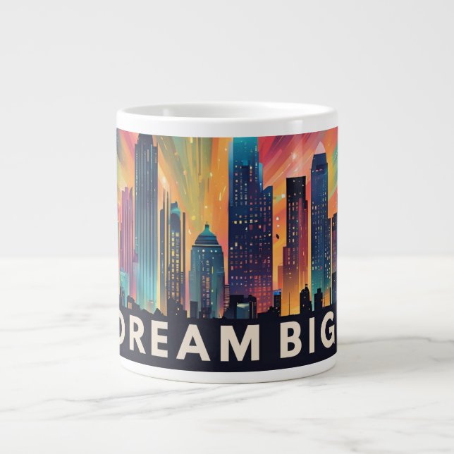 Caneca De Café Grande Autoamor e empoderamento (Frente)