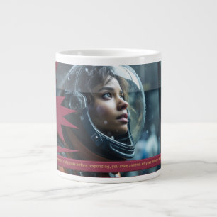 Caneca De Café Grande "Autocontrole É SEU Superpoder"