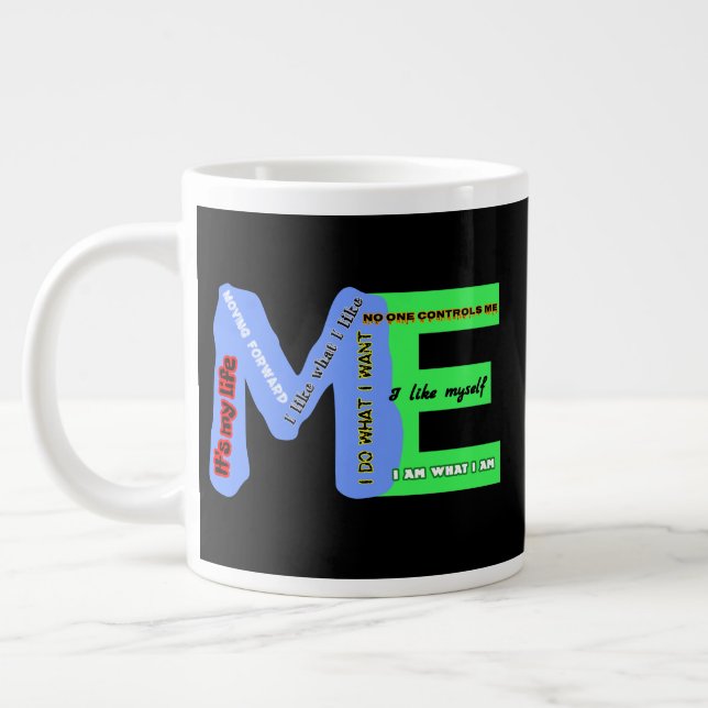 Caneca De Café Grande Autoexpressão ME (Esquerda)