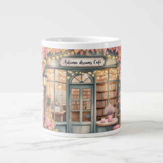 Caneca De Café Grande Autumn Dreams Café  Tasses — Cozy Floral Bookshop 