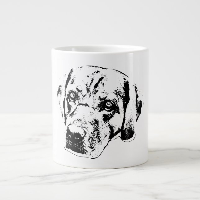 Caneca De Café Grande Autumn Gaze, Leyal Heart (Frente)