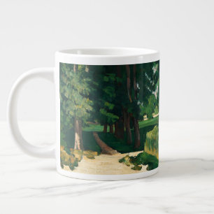Caneca De Café Grande Avenida Cezanne em Jas de Bouffan Impressão Vintag