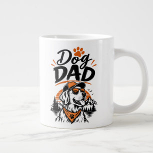 Caneca De Café Grande Aventura do Papai do Cachorro Amante de Cachorro