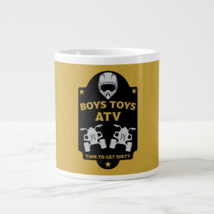 Caneca De Café Grande Aventuras no Quad Atv