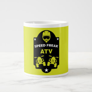 Caneca De Café Grande Aventuras no Quad Atv