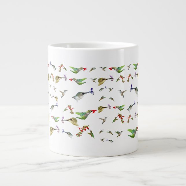 Caneca De Café Grande Aves (Frente)