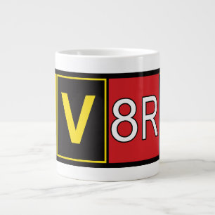 Caneca De Café Grande Aviatrix - AV8RX