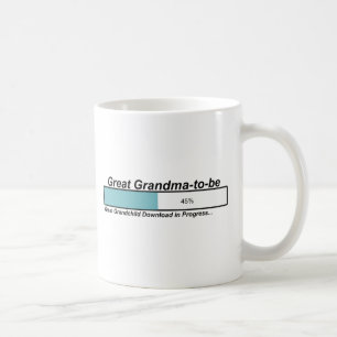 Caneca De Café Grande avó da transferência a ser