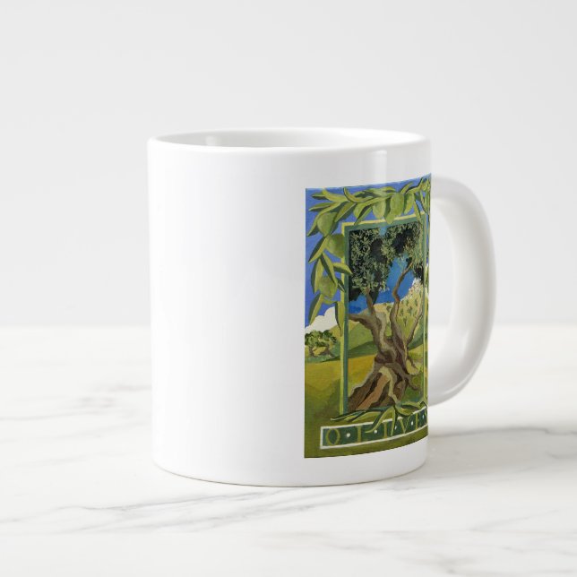 Caneca De Café Grande Azeitonas verdes 2014 (Frente Esquerda)