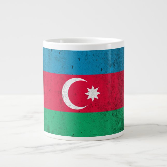 Caneca De Café Grande Azerbaijão (Frente)