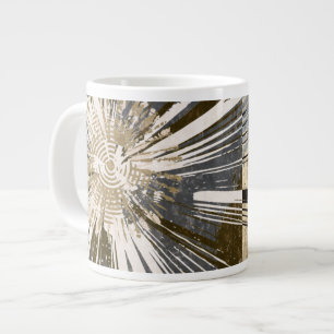 Caneca De Café Grande Azulejos de explosão I