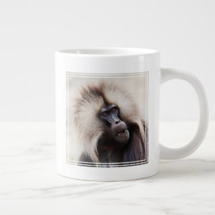 Caneca De Café Grande Babuíno Gelada, Etiópia